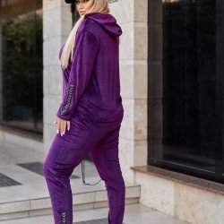 Шикарний, стильний костюм з велюру