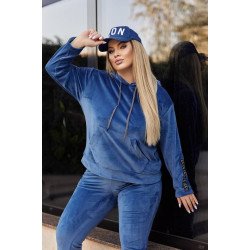 Шикарний, стильний костюм з велюру