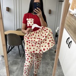 Піжама 3-ка футболка, шорти, штани