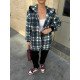 Костюм в клітинку на флісі люкс якості