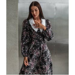 Сукня з комірцем 