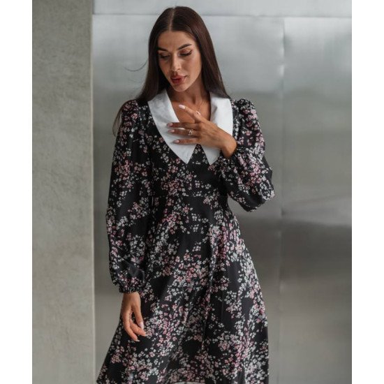 Сукня з комірцем 