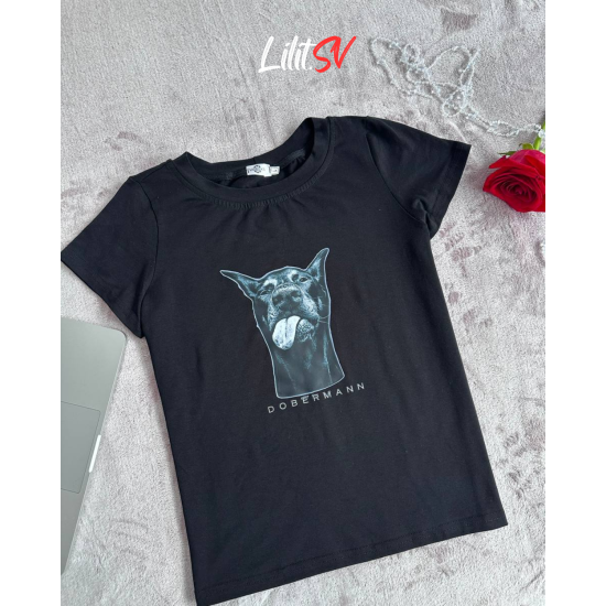 Футболка з принтом