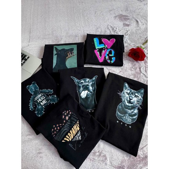 Футболка з принтом